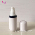 Round Shape Cosmetic Airless Pump Bottle Vacuum Bottle